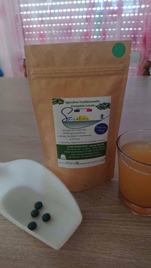 Spiruline comprimés 100g